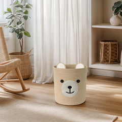 Saiiwnn Bear Basket stores toys and helps tidy play areas.