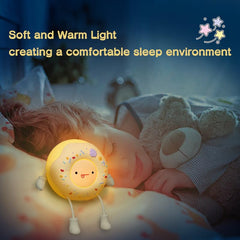 SAILINGFLO Donut Lamp bedside use demonstrates easy tap control for instant illumination