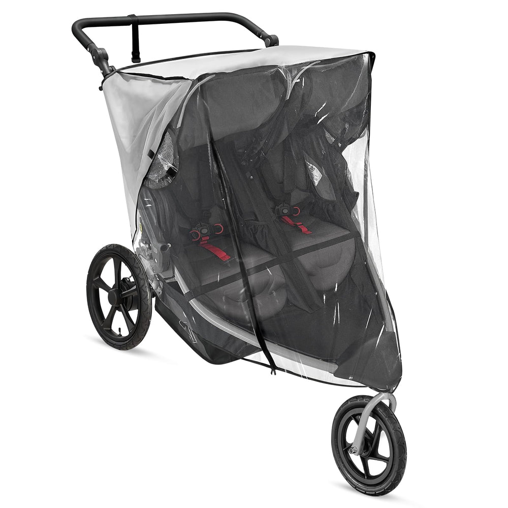 Salcod stroller rain cover compatible with BOB Duallie for dry outings