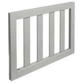 Salcod toddler guardrail attached to a crib, compatible with Graco and Storkcraft for safer transitions.