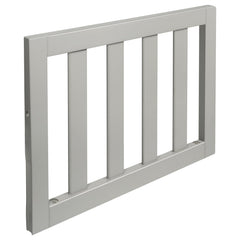 Salcod toddler guardrail attached to a crib, compatible with Graco and Storkcraft for safer transitions.