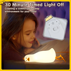 SALUOKE rechargeable night light powered by USB-C for long use
