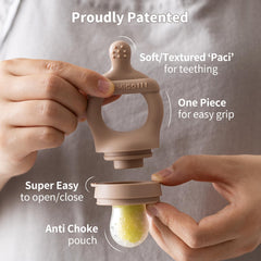 SAMiGO popsicle mold tray shows perfectly portioned frozen treats for babies.