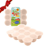 Samuelworld baby food container with 12 portions of 2.5 oz each for easy freezing