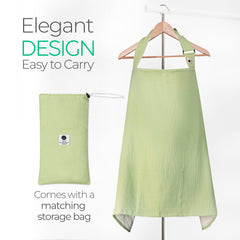 San Francisco Baby cover with 360° coverage for private on-the-go nursing.