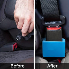 Sandhill Tools buckle holder blue on back seat keeps buckle upright