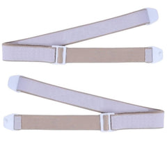 Sandhill Tools ostomy belt buckle and elastic demonstrating reliable attachment during activity