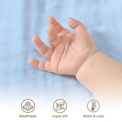 SANDJEST Swaddle Blanket Multiuse for easy swaddling