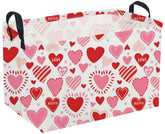 Sanjiaofen rectangular love basket front view for easy storage access