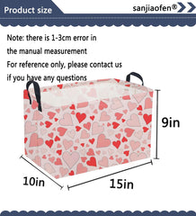 Sanjiaofen storage bin with handles for easy transport and organization.