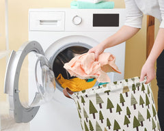 Sanjiaofen Tree storage bin inner lining is waterproof for spill protection.