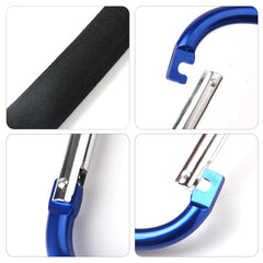 Sansheng carabiner clip securing groceries for easy handling