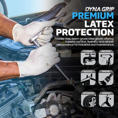 SAS Dyna Grip gloves feature 7 mil thickness for durability