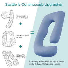 Sasttie removable cover features easy zipper access for washing.