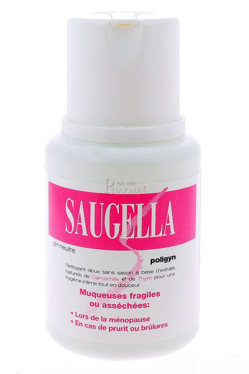 Saugella Poligyn 100ml bottle for gentle intimate cleansing