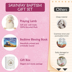 Sawnfay christening gifts for girls as a newborn keepsake