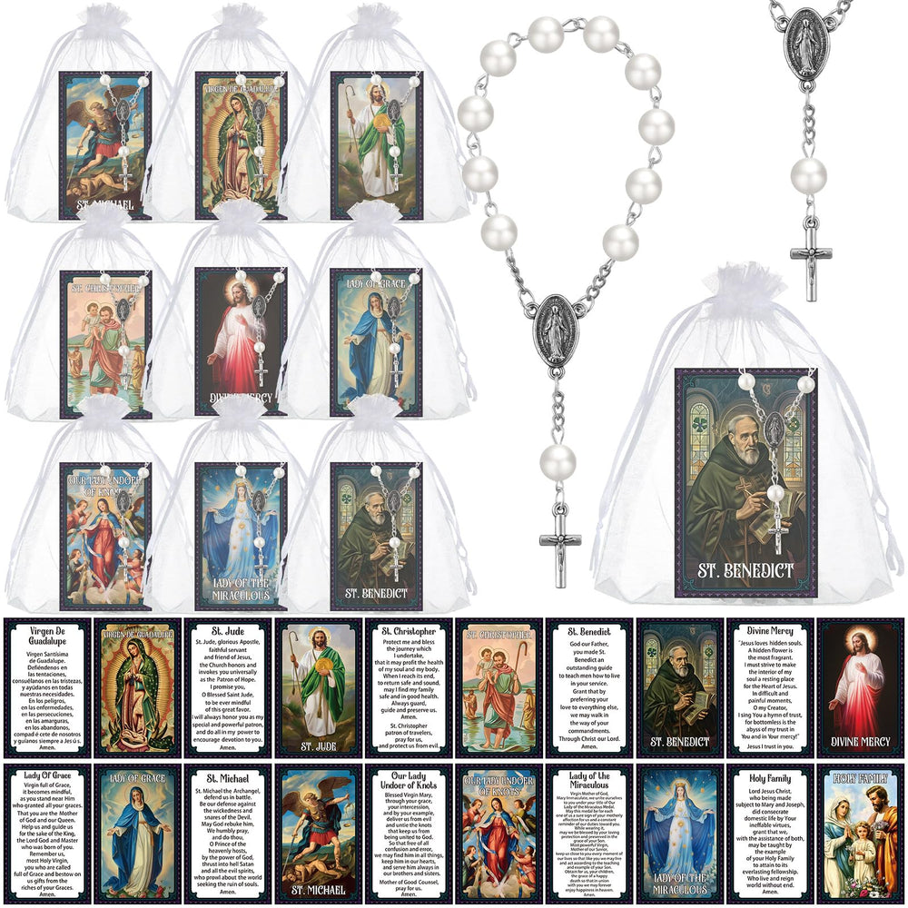 Sayglossy Catholic baptism bracelet – sturdy, elegantly woven for daily devotion.