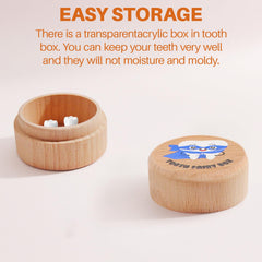Sbarklo Tooth Fairy Box positioned under a pillow, offering organized storage for lost teeth.