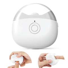 SCAIKTIG automatic nail clipper with LED light for precise trimming