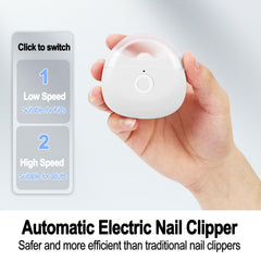 SCAIKTIG nail clipper two speed switch for versatile trimming