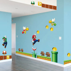 SchwartsCount removable peel and stick decals offer flexible application on rental walls.