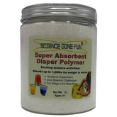 Science Gone Fun polymer powder for a quick absorption demonstration
