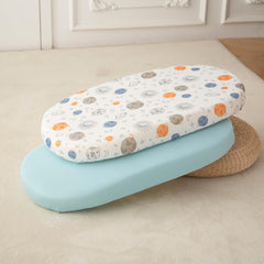 SDIII outer space bassinet sheets star and moon pattern ambience.