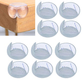 Sdjdhej L-shaped clear corner guards protect furniture edges for safer baby play spaces