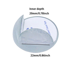 Sdjdhej semi-circular clear corner protectors cushion sharp edges during daily activities