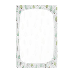 SDMKA crib sheet with elastic edge ensuring tight, wrinkle-free fit.