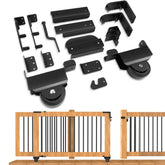 SDSNTE sliding gate kit wheels for smooth, quiet movement.