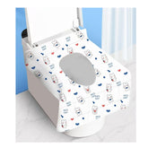 Sealjoyous disposable toilet seat cover with 30-pack, individually wrapped for easy travel.