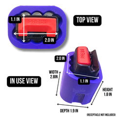 SEAT BELT EXTENDER PROS elevated buckle position improves reach and comfort