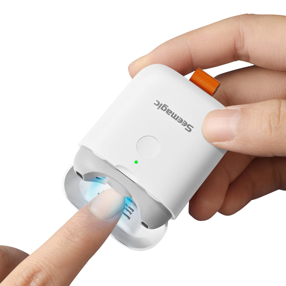 Seemagic electric nail clipper in compact size for easy on the go grooming