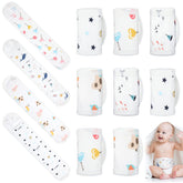 Seematn cartoon belly band with sea animals pattern for gentle warmth.