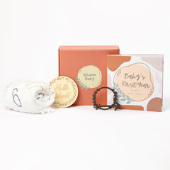 SEESAW SPROUTS memory book cover for capturing birth to age 5 milestones