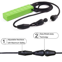 Seeway breakaway clasp safety feature demonstrated for secure, worry-free use.
