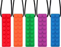 Seeway chew necklace pack five pieces for kids with sensory needs, versatile daily use.