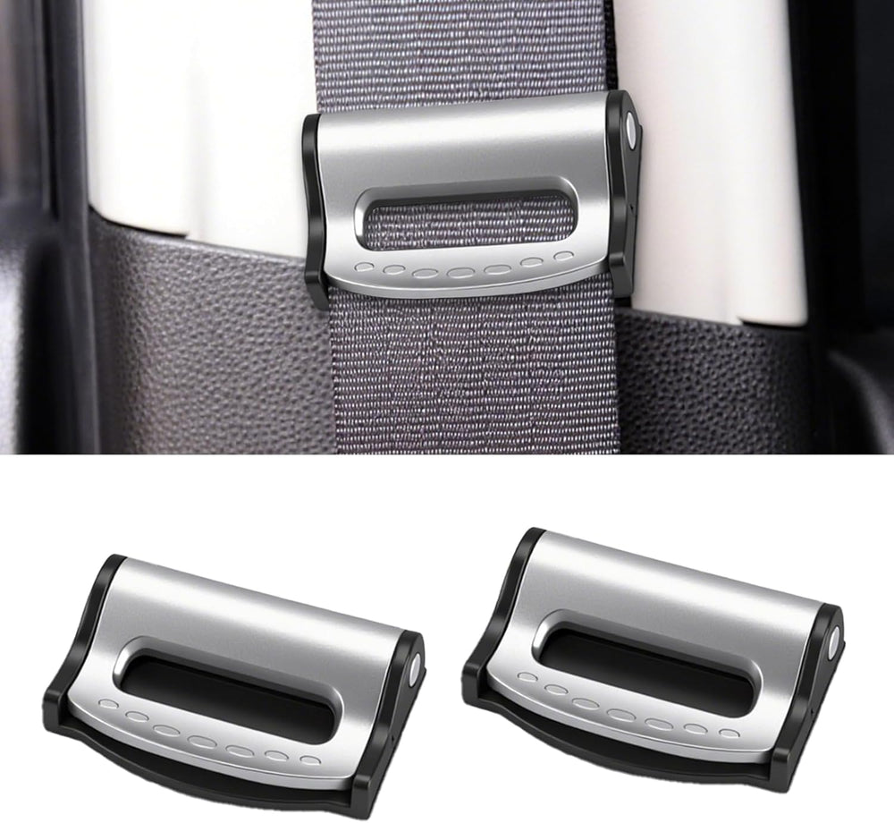 Segrehy seat belt clip with universal fit for comfortable journeys
