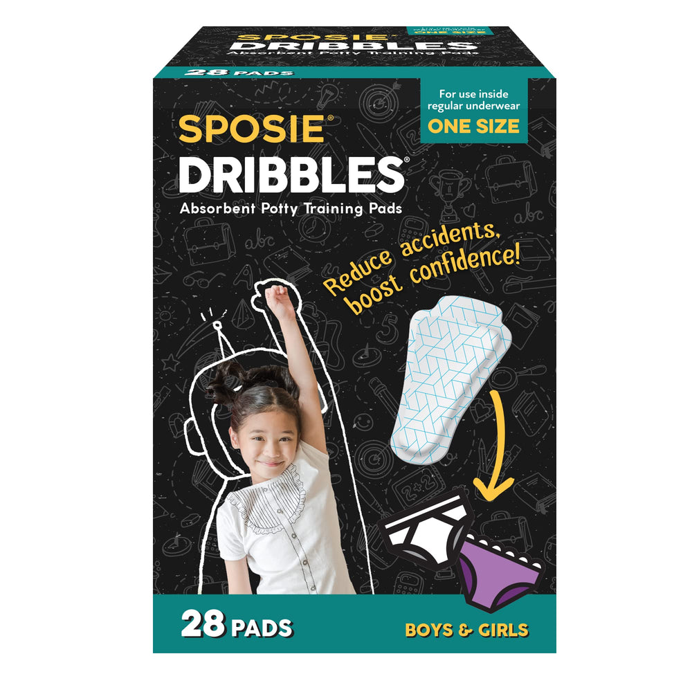 Select Kids Sposie Dribbles underwear-fit protects clothing during potty training.