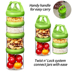 SELEWARE 5oz to 11oz jars provide versatile portion options.