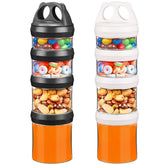 SELEWARE stackable snack containers organized and portable.