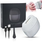 Senduzll electric nail clipper with LED light for precise trimming in low light.