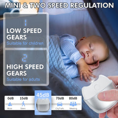 Senduzll operates quietly at about 45 dB for peaceful nighttime grooming.