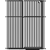 Senneny 63-inch cat gate with auto-close feature shown in doorway