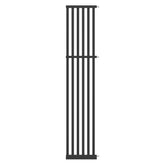 Senneny extension attached to 63-inch gate increases doorway width