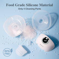 Sense-U three flange sizes (19/21/24mm) fit most nipple sizes for comfort.