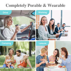 Sense-U leak-proof soft dual seals protect against spills with BPA-free silicone.