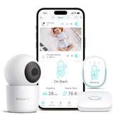 Sense-U Pro breathing monitor showing abdominal movement for night awareness
