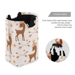 Senya deer with flower arrows basket open top ideal for quick storage